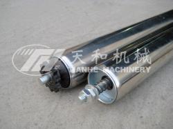 TH3816型 鋼制單鏈(lian)可調積放輥筒(tǒng) 不鏽鋼