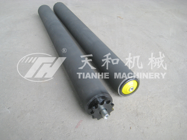 TH2214型 鋼(gang)制單鏈包膠輥(gǔn)筒