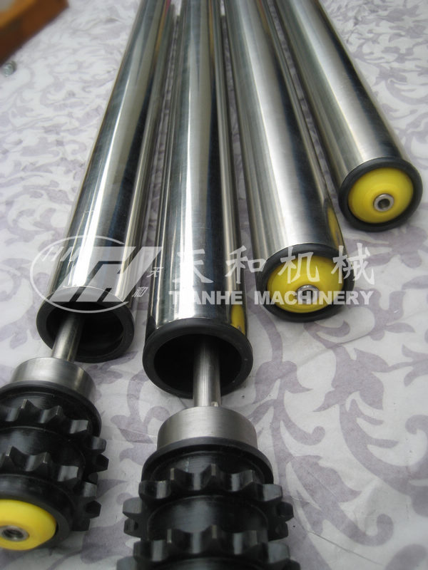 TH3221型 鋼制雙鏈摩(mo)擦積放輥筒